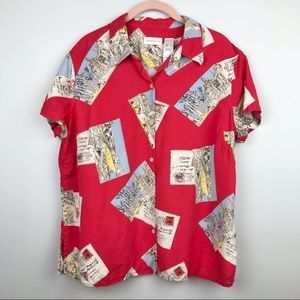 Vintage Liz Claiborne Silk Button Down Shirt